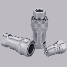 ISO7241-B S2-SS Մոտ տիպի արագ միացնել հիդրավլիկ կցամասեր (չժանգոտվող պողպատ)