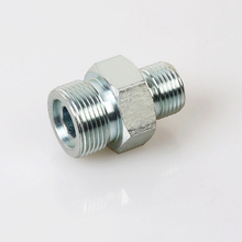 1ET Metryka samca O-ring/BSPT samca stalowa stal węglowa hydrauliczna metryka męskie