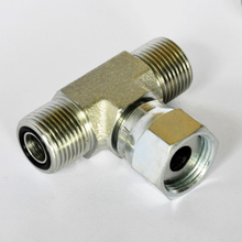 be metriko lalaki O-ring /metriko babai tee hydraulic supply hose connectors .