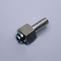 20411 SS Stainless ISO 2151-DIN 3865 METRIC หญิง 24 ° CONE O-RING METRIC METRIC
