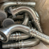 Adapter hose fitting SAE flange 6000 psi phayiphi ya interlock 90 degree elbow ya 87693 Hydraulic . 