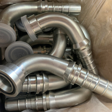 87393 7 ° Sae Flat Footnge 3000PSI Code 61 ISO 12151-3-SaE J516 Hydraulic 90 tikeri