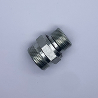 1cm 1DM Metriko Diretso nga Sistema ti Hidrauliko Dagiti paset ti asero a hydraulic a koneksion .