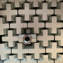 ZT BSPT FEMALE CROSS for hydraulic fittings