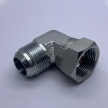 2J9 90°JIC Lalaki 74°cone/ JIC Babae 74°Konektor ti Hose