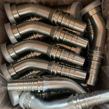 87343 45 ° Sae Flat Foonge 3000PSI Code 61 ISO 12151-3-Sae J516 Hydralic Interloral Interlow
