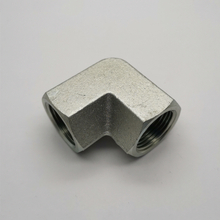 7n9 90 ° npt női könyök női egyenes szál adapter