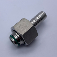 20511 SS Stainless ISO 2151-DIN 3865 METRIC หญิง 24 ° CONE O-RING METRIC METRIC