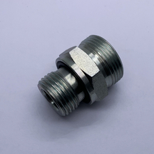 1cb Metric Lalaki 24° Seal Light Type / bsp Lalaki Doble 60° Seat Bonded Seal Steel Hydraulic Fittings