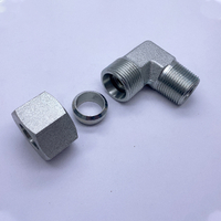 1dt9 1dt9-RN 90 ° Metric Poj Niam 24 ° / Bspt Txiv Neej 60 ° Hydraulic Txuas Txuas metric