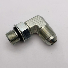 1JO9-OG 90°JIC نر 74°CONE/ SAE O RING هائيڊولڪ فٽينس