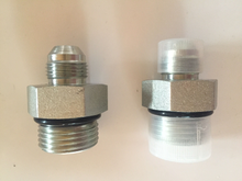 Rett trådkontakt 6400 Flare Tube End / Rett tråd O-ring SAE 070120 Hydraulisk begrensningsinnredning