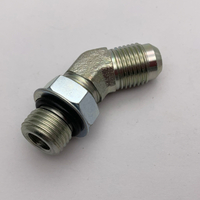 1JO4-OG 45 ° JIC MALE 74 ° CONE/ SAE O Ring Hydraulic Fitting