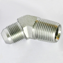 1JT4 45 ° JIC MALE 74 ° CONE/BSPT машки порти хидраулични фитинзи