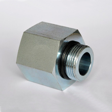 6405 Kuimba'e rosca recta anillo tórico / kuña tubo rosca manguera de alta presión adaptador .