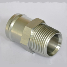 Ekiyungo ky'ekisajja ekisajja 4404 hose barb/ ekisajja payipu thread ya Bungereza adapter .