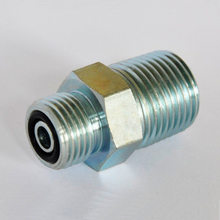 1EN metriko Lalaki O-Ring/NPT Lalaki nga lalaki nga diretso nga hydraulic parts . 