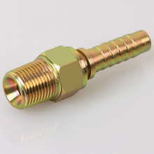 10611 Goleki lanang kaping pindho METRIC kanggo 60 ° Cone Sean utawa Fitting Tube Seal Ikatan Ikatan 