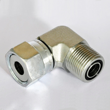 2E9 90°metriko Lalaki O-ring Hydraulic Hose Adapters .